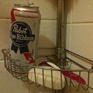 Crushing a couple shower beers